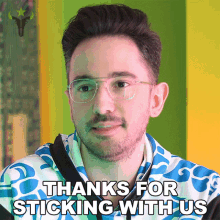 Thanks For Sticking With Us Through All These Years Coolmatt GIF - Thanks For Sticking With Us Through All These Years Coolmatt Matt Iorio GIFs