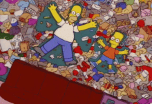 Bordel Desorganise GIF - Bordel Desorganise Simpsons GIFs