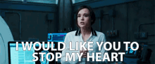 I Would Like You To Stop My Heart GIF - Flatliners Ellen Page Stop My Heart GIFs