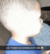 He Thinks Im Gonna Eat Him Little Boy Crying GIF - He Thinks Im Gonna Eat Him Little Boy Crying Boy Crying GIFs