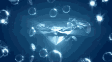 Diamonds Blue GIF