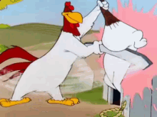 Spike Rooster GIF - Spike Rooster Beating GIFs