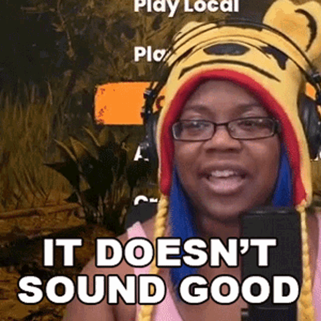 It Doesnt Sound Good Aychristenegames GIF - It Doesnt Sound Good Aychristenegames It Doesnt Sound Great GIFs