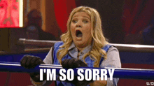Kelly Clarkson Barmageddon GIF - Kelly Clarkson Barmageddon Im So Sorry GIFs