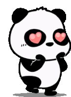 Panda Love Sticker - Panda Love Stickers