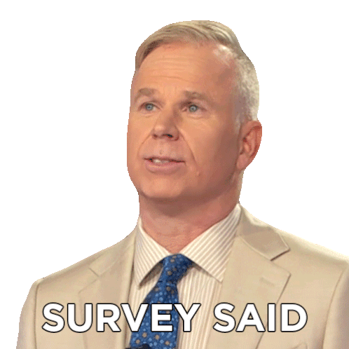 Survey Said Gerry Dee Sticker - Survey Said Gerry Dee Family Feud Canada Stickers