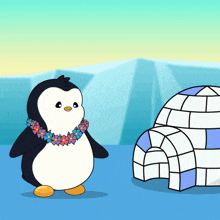 Penguin Pudgy GIF