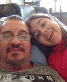 Father Daughter Selfie GIF