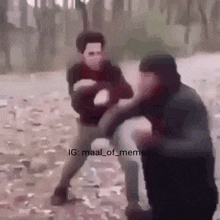 No Im With The Science Team Fight GIF - No Im With The Science Team Fight Knockout GIFs