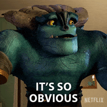 Its So Obvious Draal GIF - Its So Obvious Draal Trollhunters Tales Of Arcadia GIFs