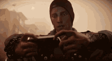 Delsin Rowe Playing GIF - Delsin Rowe Playing Infamous Second Son GIFs