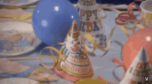 Cake Party Hat GIF - Cake Party Hat Balloon GIFs