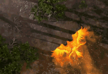 flamespyre phoenix total war warhammer high elves magical flame flying
