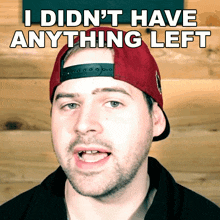 I Didnt Have Anything Left Jared Dines GIF - I Didnt Have Anything Left Jared Dines I Had Nothing Left To Give GIFs