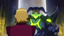Towering Over You Skeletor GIF