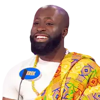 a man with a beard has a name tag that says erek on it