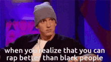 Eminem Black People GIF - Eminem Black People Rapping GIFs