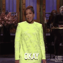 Okay Regina King GIF - Okay Regina King Saturday Night Live GIFs
