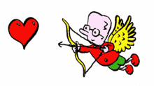 Cupid On Cupid GIF - Cupid On Cupid Love GIFs