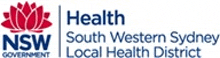 the logo for the health department of south western sydney