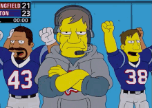 Bill Belichick GIF - Simpsons Patriots GIFs