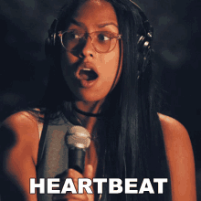 Heartbeat Jensen Mcrae GIF - Heartbeat Jensen Mcrae Skip That Party Song GIFs