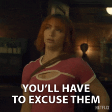 You'Ll Have To Excuse Them Nami GIF - You'Ll Have To Excuse Them Nami Emily Rudd GIFs