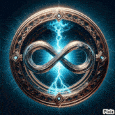 a picture of an infinity symbol in a circle