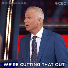We'Re Cutting That Out Gerry Dee GIF - We'Re Cutting That Out Gerry Dee Family Feud Canada GIFs