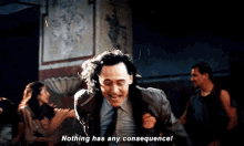 Nothing Consequence GIF - Nothing Consequence Loki GIFs