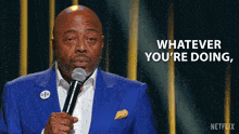 Whatever You’re Doing I’m Doing Donnell Rawlings GIF - Whatever You’re Doing I’m Doing Donnell Rawlings A New Day GIFs