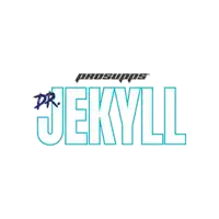 a logo for prosupps dr jekyll is shown on a white background