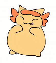 a drawing of a cat holding a smaller cat in its mouth