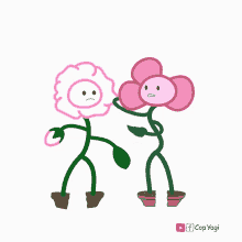 Copyogi Slap GIF - Copyogi Slap Flower GIFs