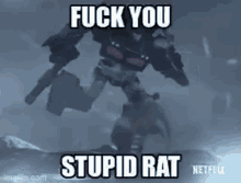Stupid Rat Fuck You GIF - Stupid Rat Fuck You Kick GIFs