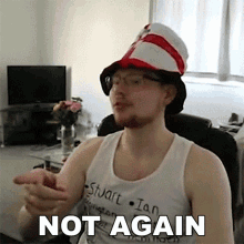 Not Again Ollie Dixon GIF - Not Again Ollie Dixon Not Today GIFs