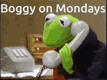 Boggy Mondays GIF - Boggy Mondays Phone GIFs