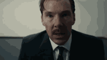 Out Of Breath Greville Wynne GIF - Out Of Breath Greville Wynne Benedict Cumberbatch GIFs