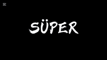 a black background with the words super panorama ailesi