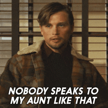 Nobody Speaks To My Aunt Like That Jack Dutton GIF - Nobody Speaks To My Aunt Like That Jack Dutton 1923 GIFs