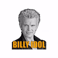 singer billy idol england blonde spiked hair 1980s 2021 roadside ep