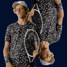 Jannik Sinner Racquet Spin GIF - Jannik Sinner Racquet Spin Tennis Racket GIFs