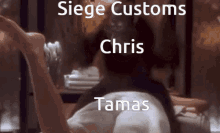 Siege Customs Tamas GIF - Siege Customs Tamas Elsa GIFs