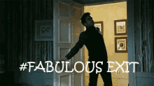 Sebastian Stan Fabulous Exit GIF