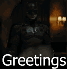 The Batman Greetings GIF - The Batman Greetings Hello There GIFs