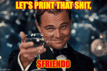 Friendo Leonardo Dicaprio GIF