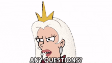 any questions queen dagmar disenchantment thoughts is that clear