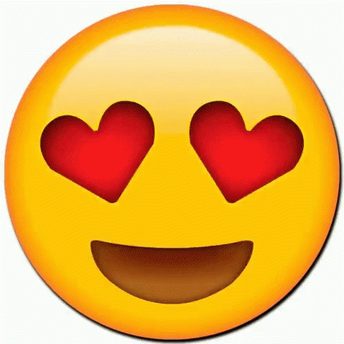 Emoji Heart Eyes GIF - Emoji Heart Eyes Spinning Emoji - Descubre y ...