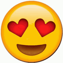 Emoji Heart Eyes GIF - Emoji Heart Eyes Spinning Emoji GIFs