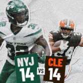 Cleveland Browns (14) Vs. New York Jets (14) Half-time Break GIF - Nfl National Football League Football League GIFs